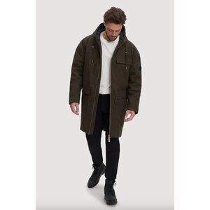 Noize Baker Hooded Full Zip Jacket Black Mens Size Small